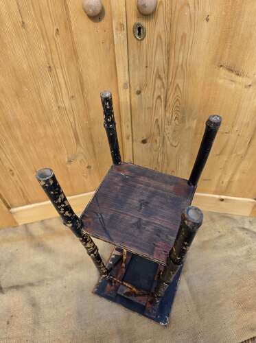 Vintage Chinese bamboo occasional table
