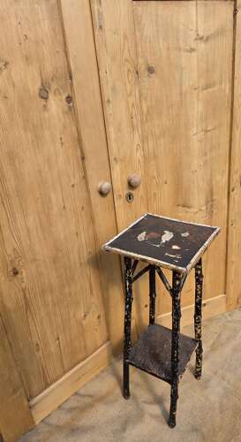 Vintage Chinese bamboo occasional table