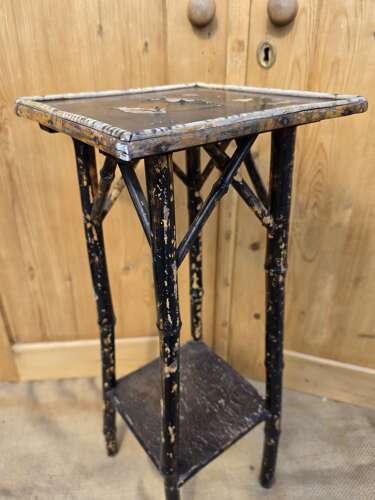 Vintage Chinese bamboo occasional table