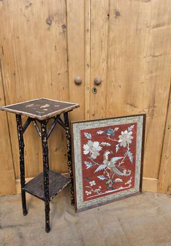 Chinese silk embroidery