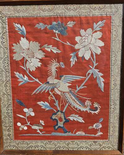 Chinese silk embroidery
