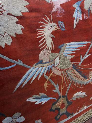 Chinese silk embroidery