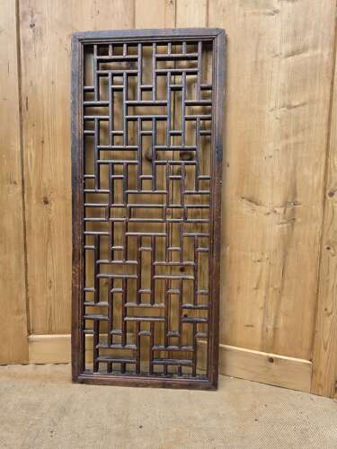 Chinese fretwork panel