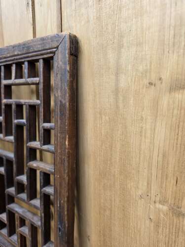 Chinese fretwork panel