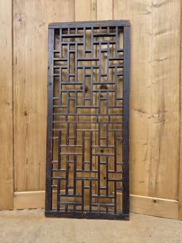 Chinese fretwork panel